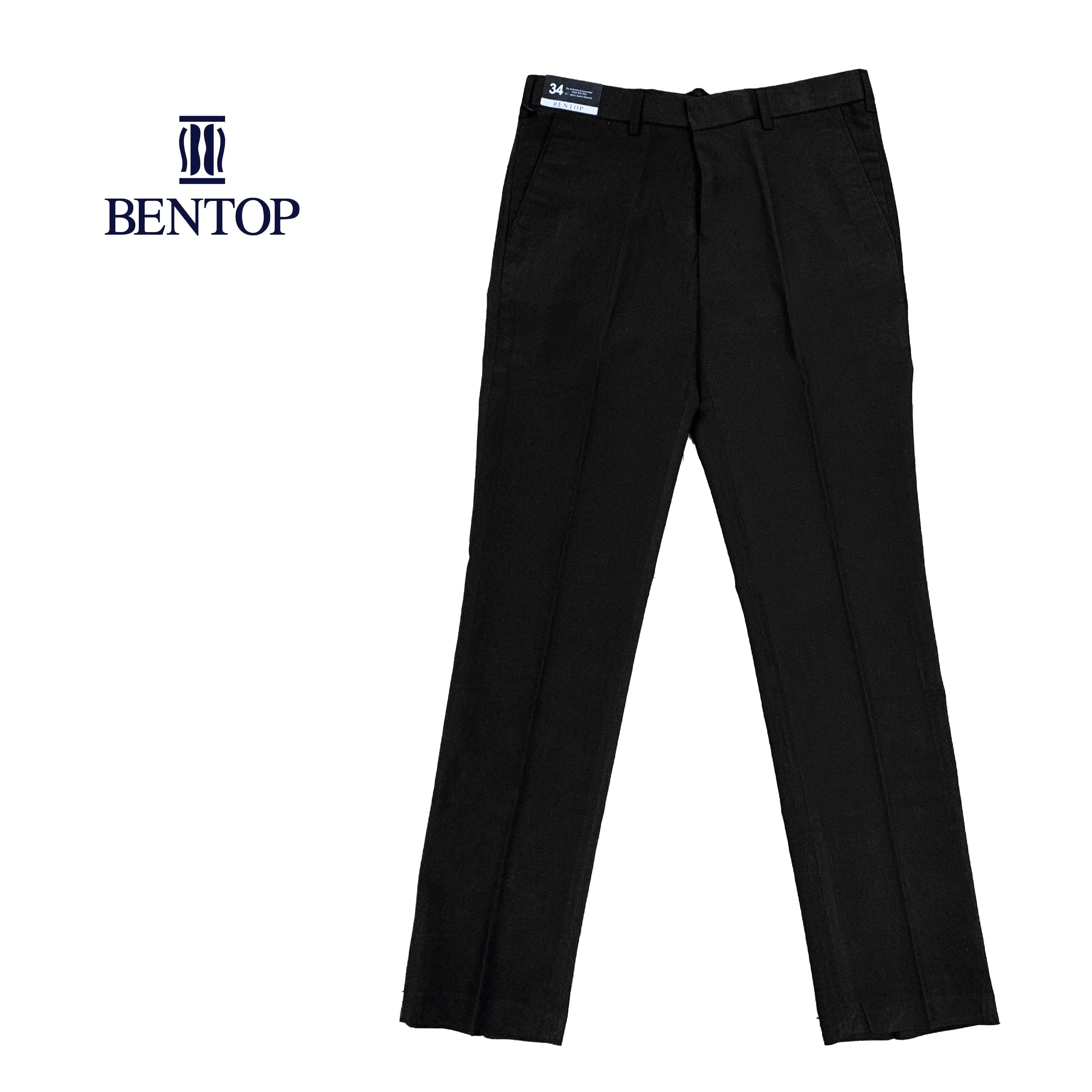 10032 BENTOP MEN OFFICE LONG PANTS FORMAL WEAR SLACK PANTS SLIMFITTED CUTTING