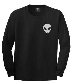 Alien Head Long Sleeve T-Shirt