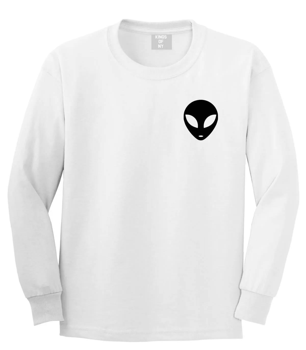 Alien Head Long Sleeve T-Shirt