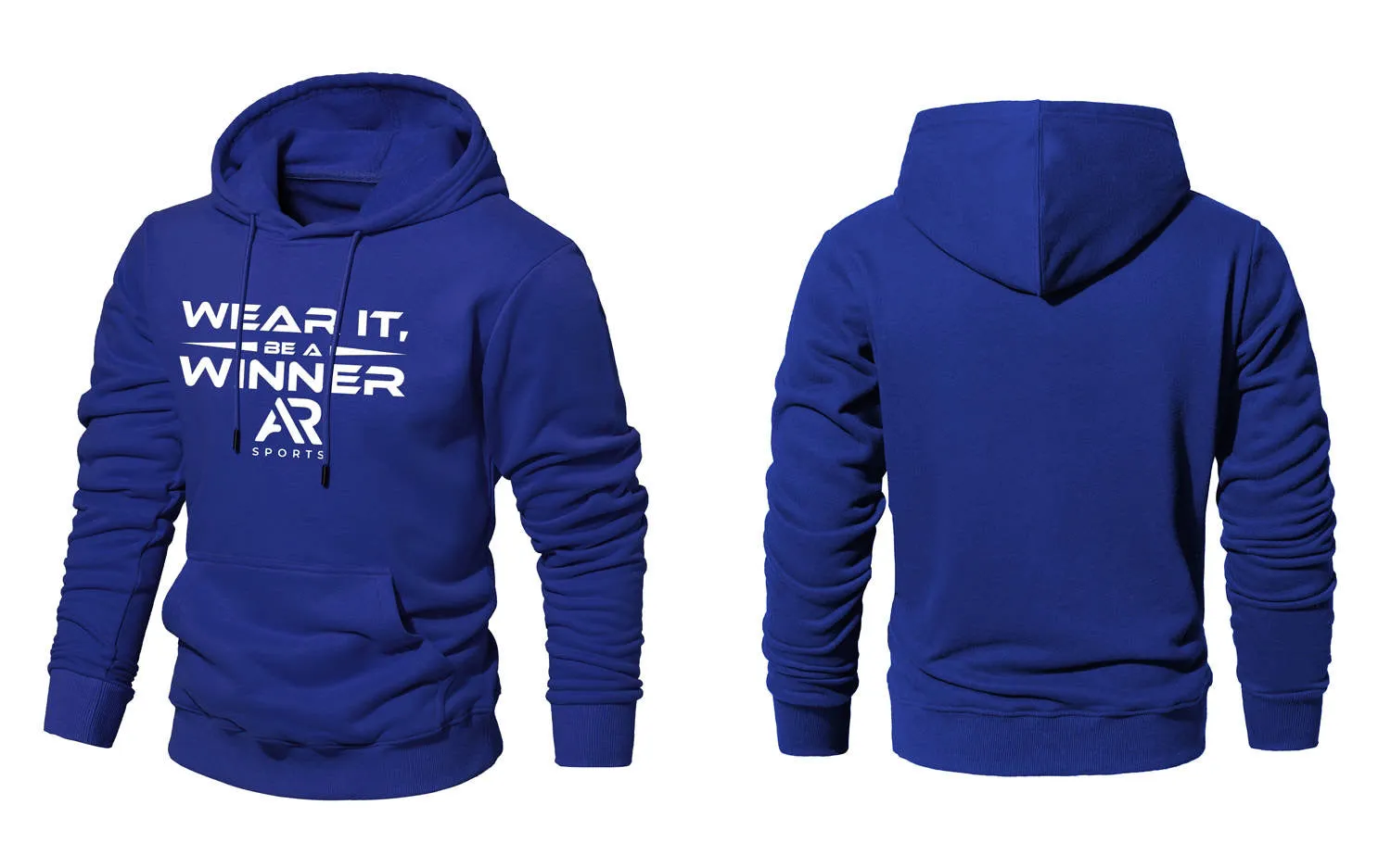 AR Sportswear Unisex Slogan Hoodie