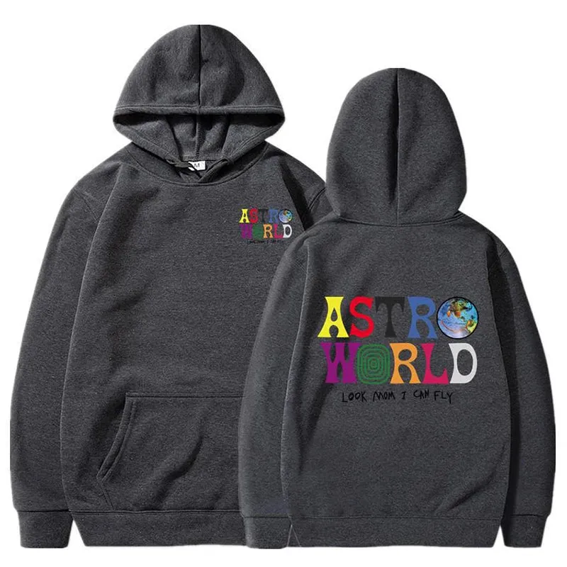 ASTROWORLD Hoodies Thrills And Chills Sweatpants Men Fashion Letter Graphic Printed Sweatshirts Sportpants Women Hooded Pullover