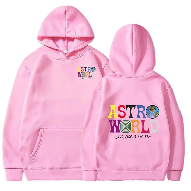 ASTROWORLD Hoodies Thrills And Chills Sweatpants Men Fashion Letter Graphic Printed Sweatshirts Sportpants Women Hooded Pullover