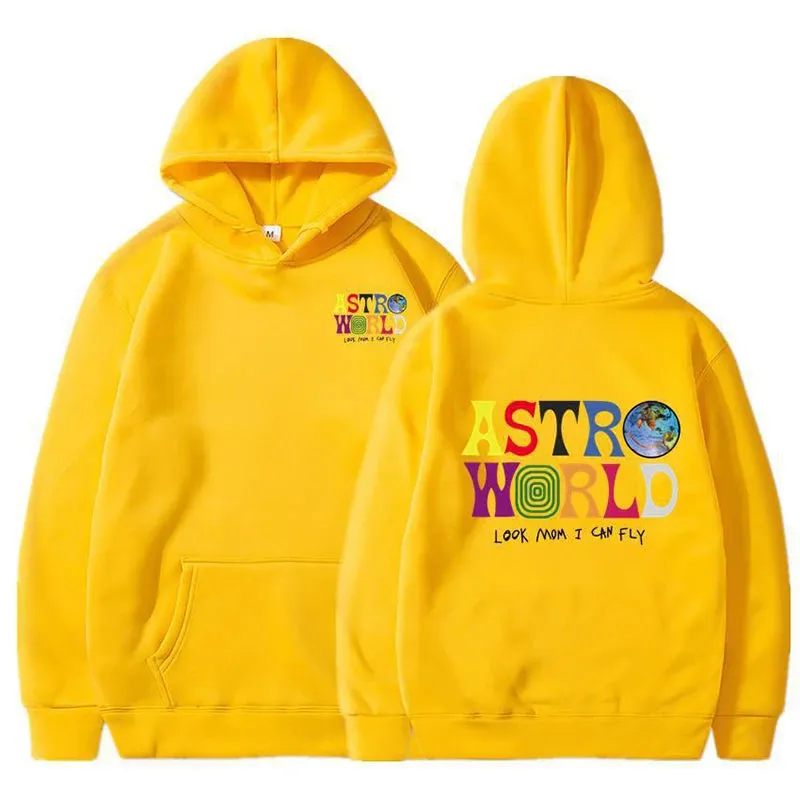 ASTROWORLD Hoodies Thrills And Chills Sweatpants Men Fashion Letter Graphic Printed Sweatshirts Sportpants Women Hooded Pullover