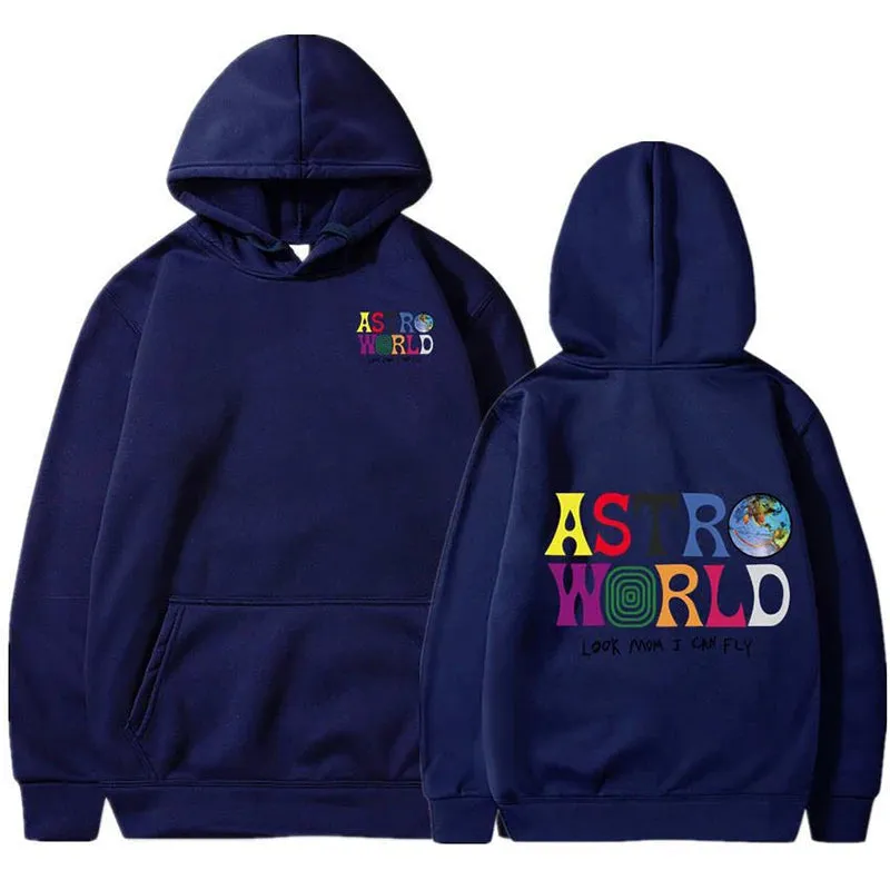 ASTROWORLD Hoodies Thrills And Chills Sweatpants Men Fashion Letter Graphic Printed Sweatshirts Sportpants Women Hooded Pullover