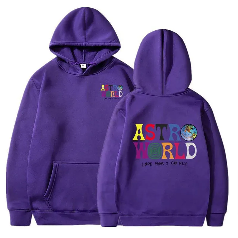 ASTROWORLD Hoodies Thrills And Chills Sweatpants Men Fashion Letter Graphic Printed Sweatshirts Sportpants Women Hooded Pullover