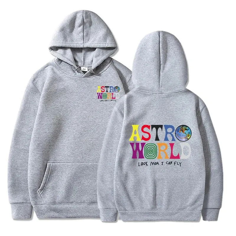 ASTROWORLD Hoodies Thrills And Chills Sweatpants Men Fashion Letter Graphic Printed Sweatshirts Sportpants Women Hooded Pullover