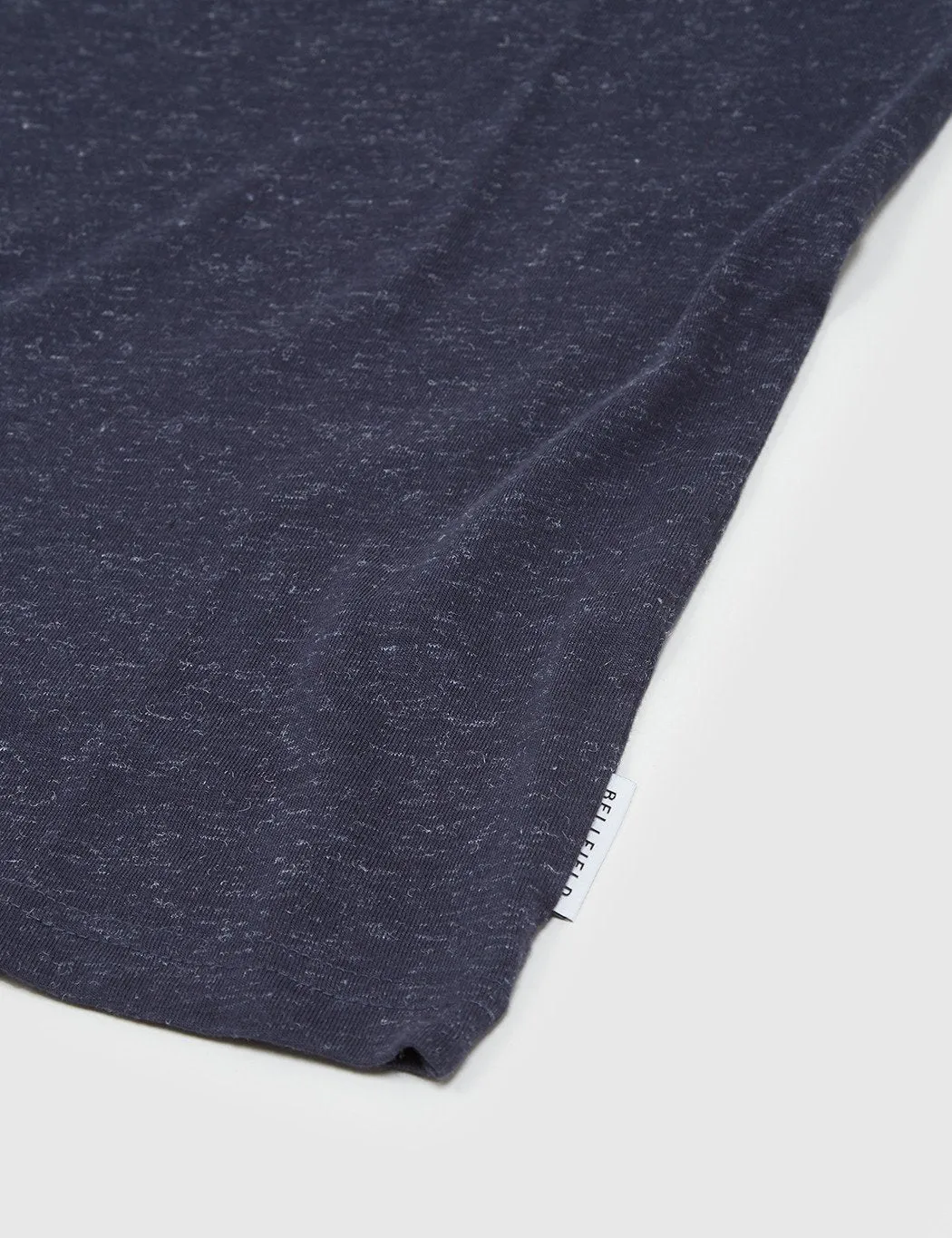 Bellfield Alston Injected Slub T-Shirt - Navy