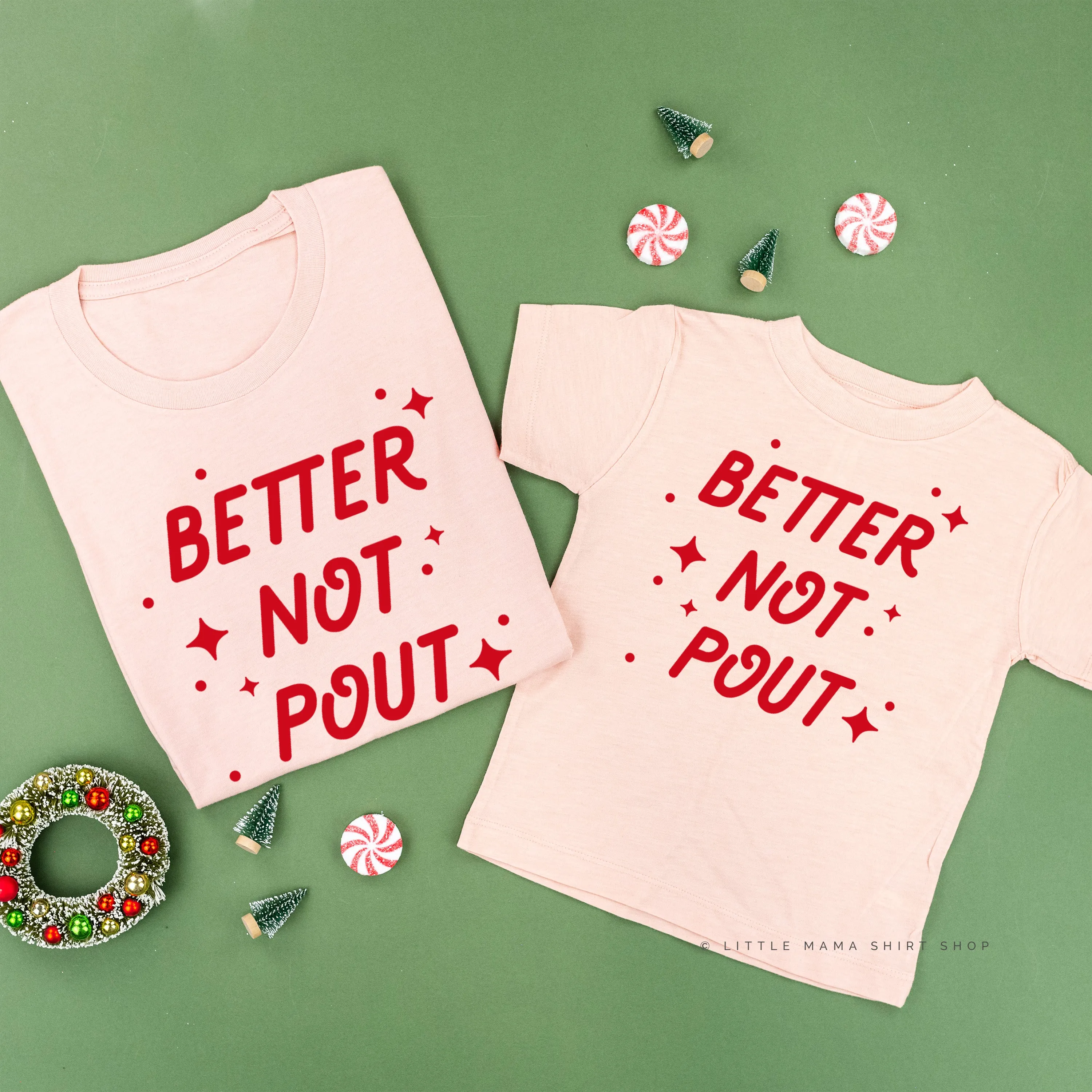 Better Not Pout - Set of 2 Unisex Tees