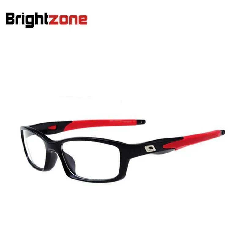 Brightzone Unisex Eyeglasses Acetate Full Rim Rectangle 1066