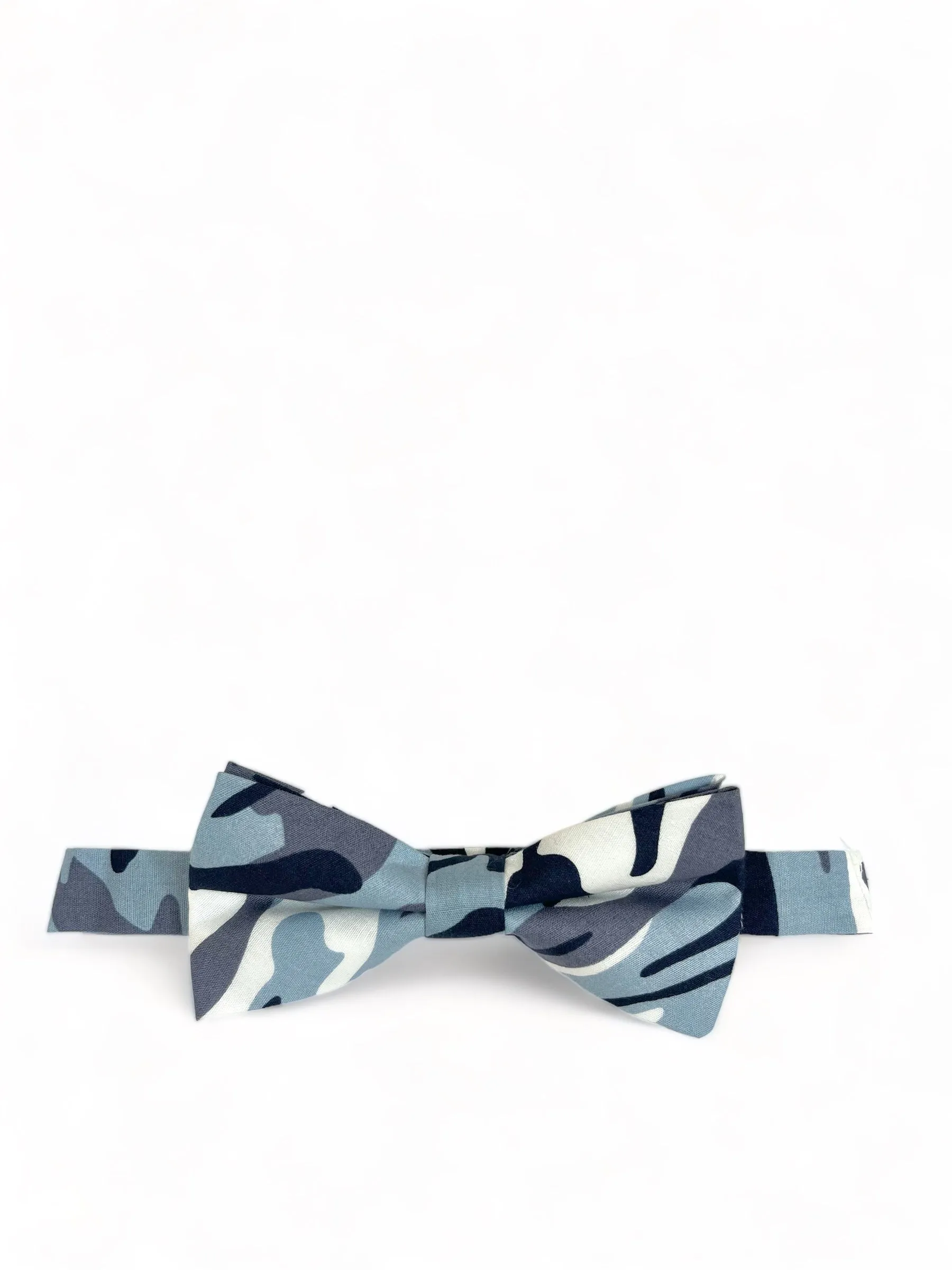 Camouflage Cotton Bow Tie by Paul Malone