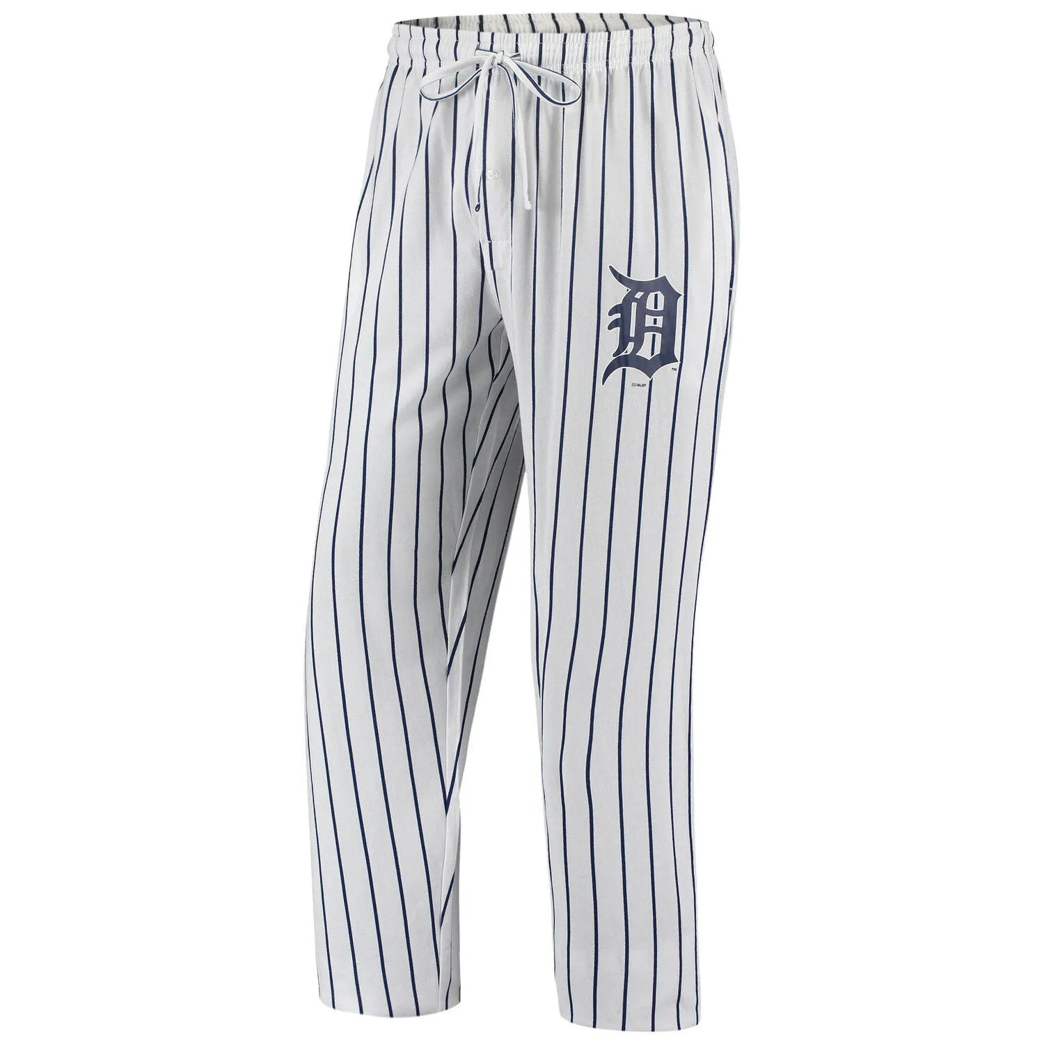 Concepts Detroit Tigers Vigor Men's White Pinstripe Track Pants