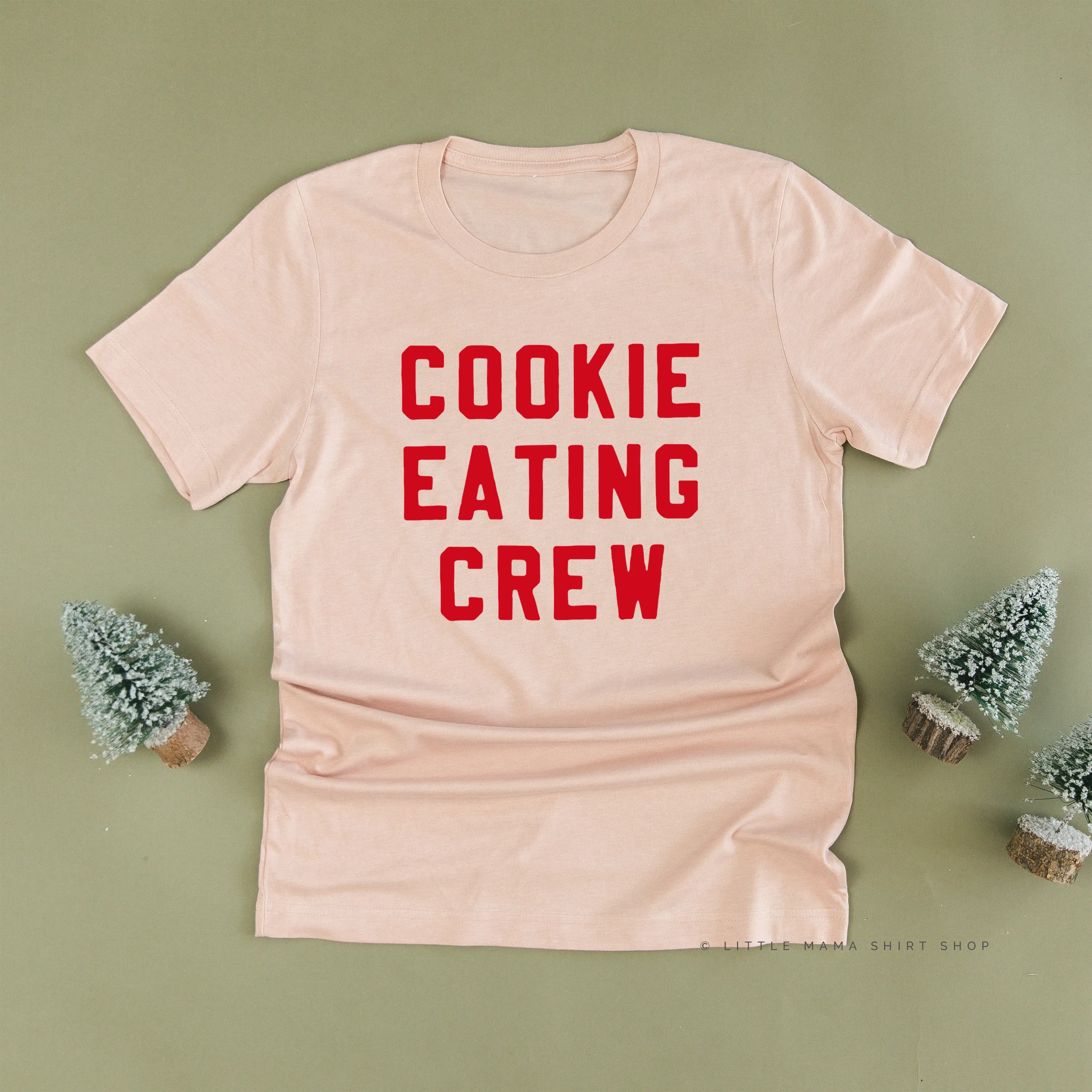 Cookie Eating Crew - Block Font- Unisex Tee