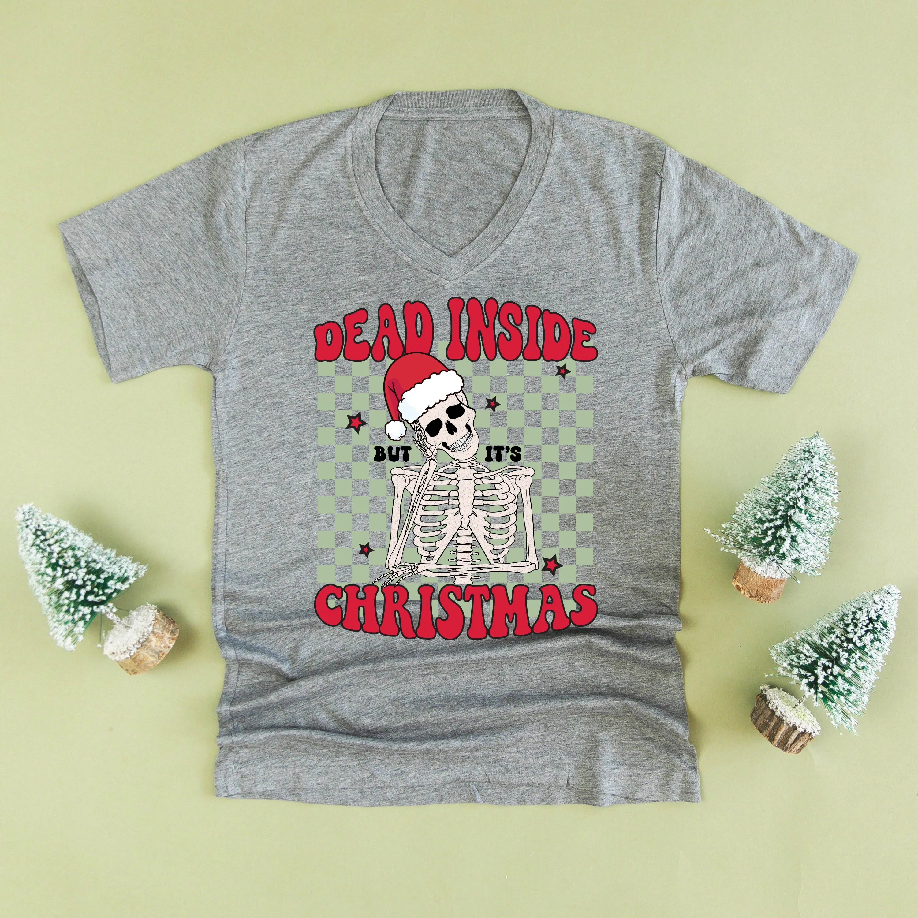 Dead Inside But It's Christmas - Unisex Tee