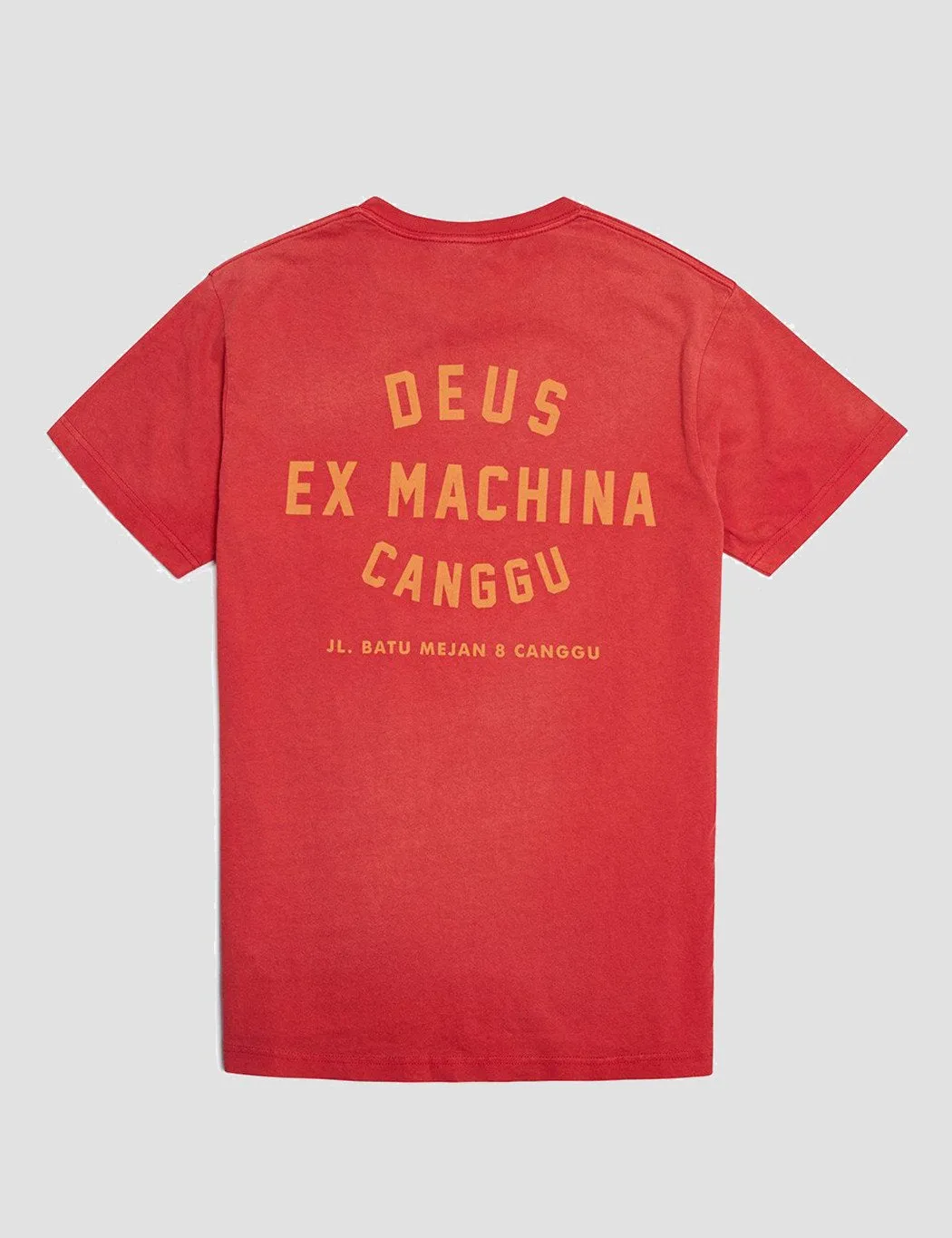 Deus Ex Machina Sunbleached Canggu T-Shirt - Rich Red