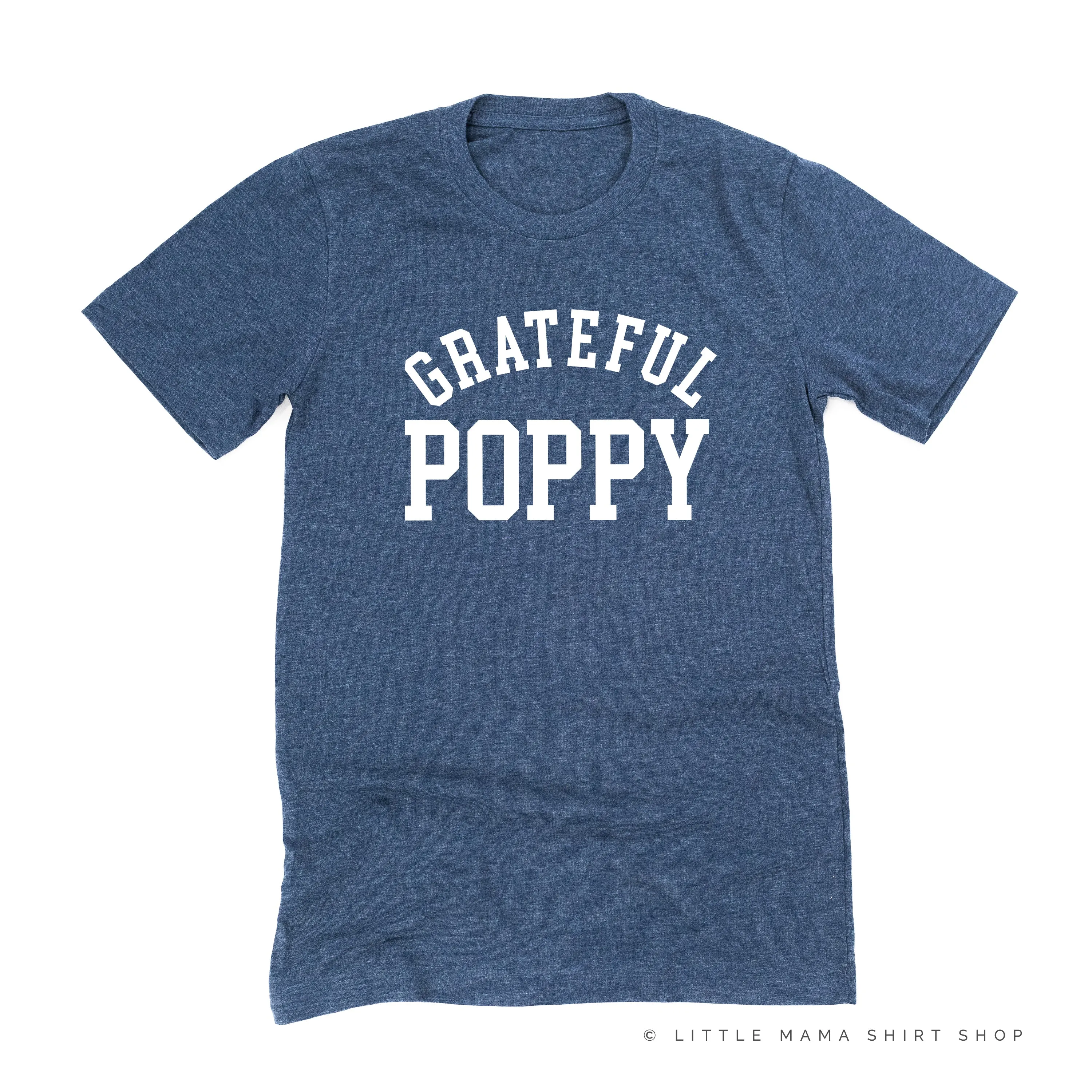 Grateful Poppy - (Varsity) - Unisex Tee