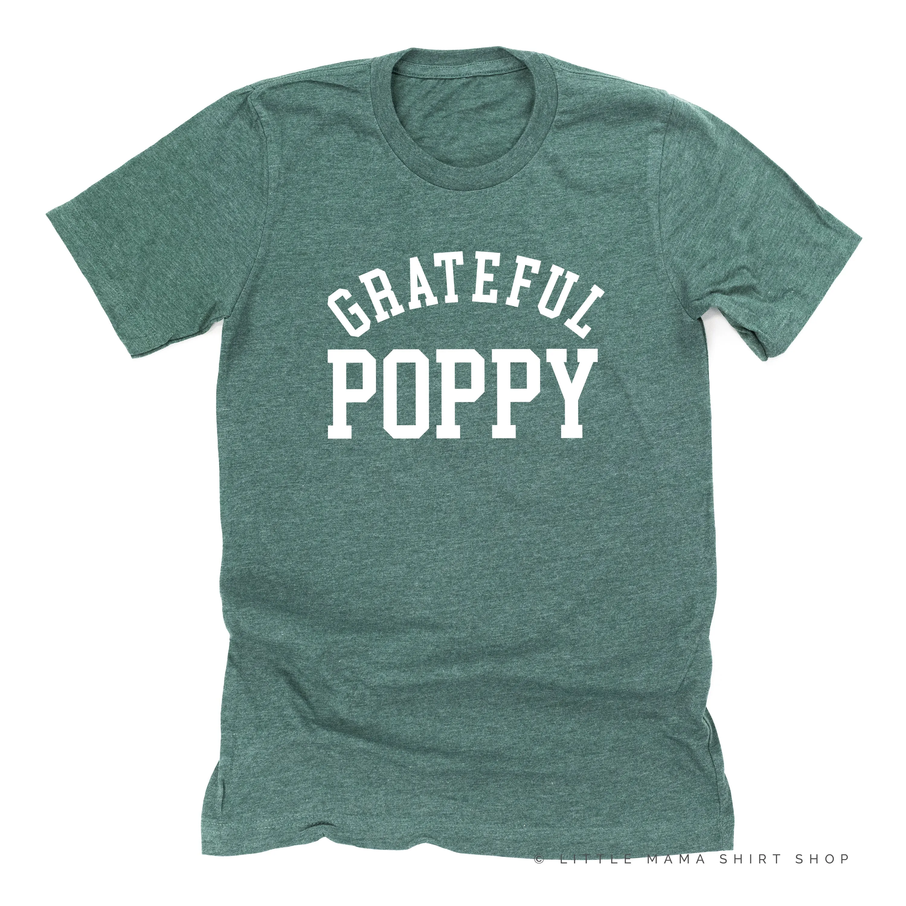 Grateful Poppy - (Varsity) - Unisex Tee