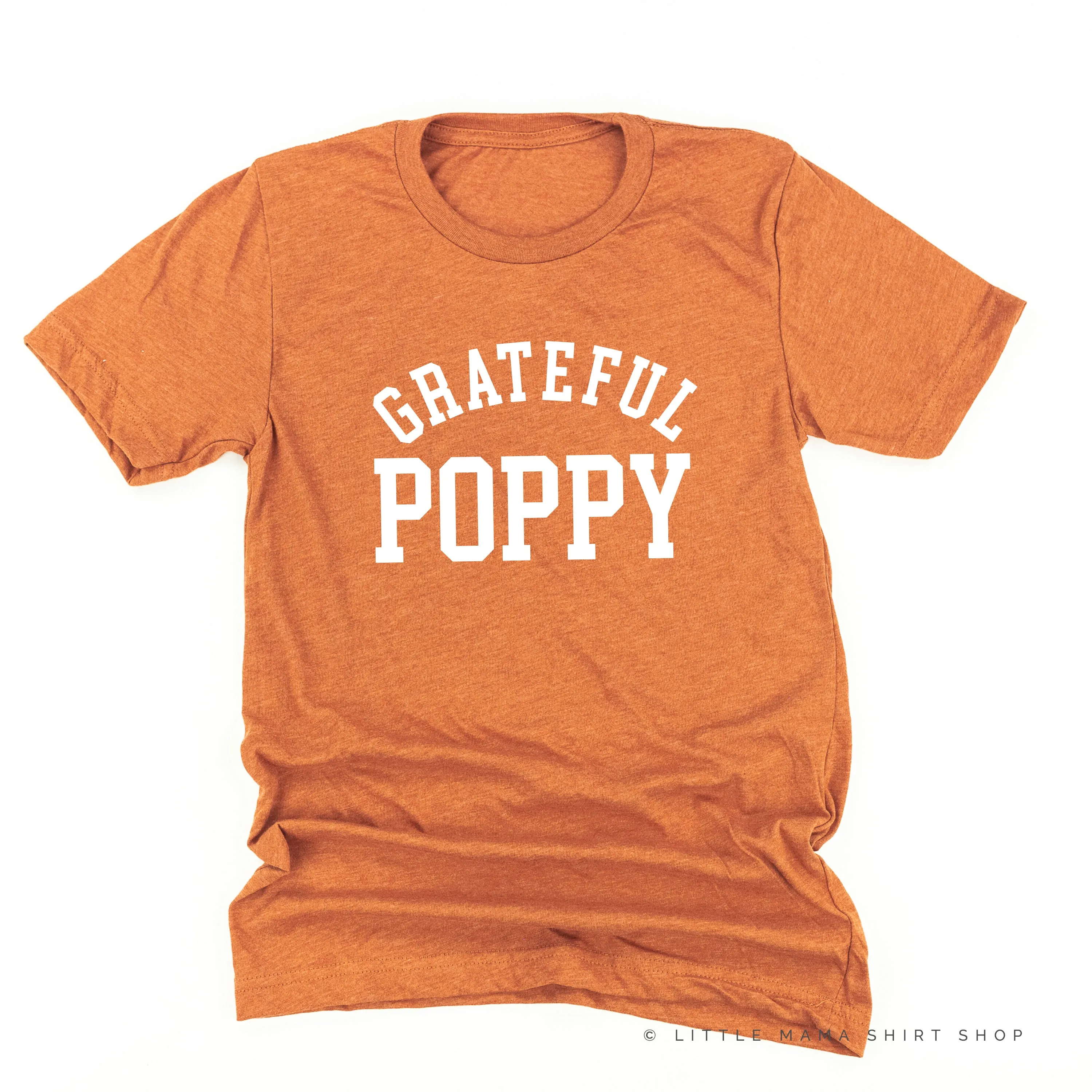 Grateful Poppy - (Varsity) - Unisex Tee