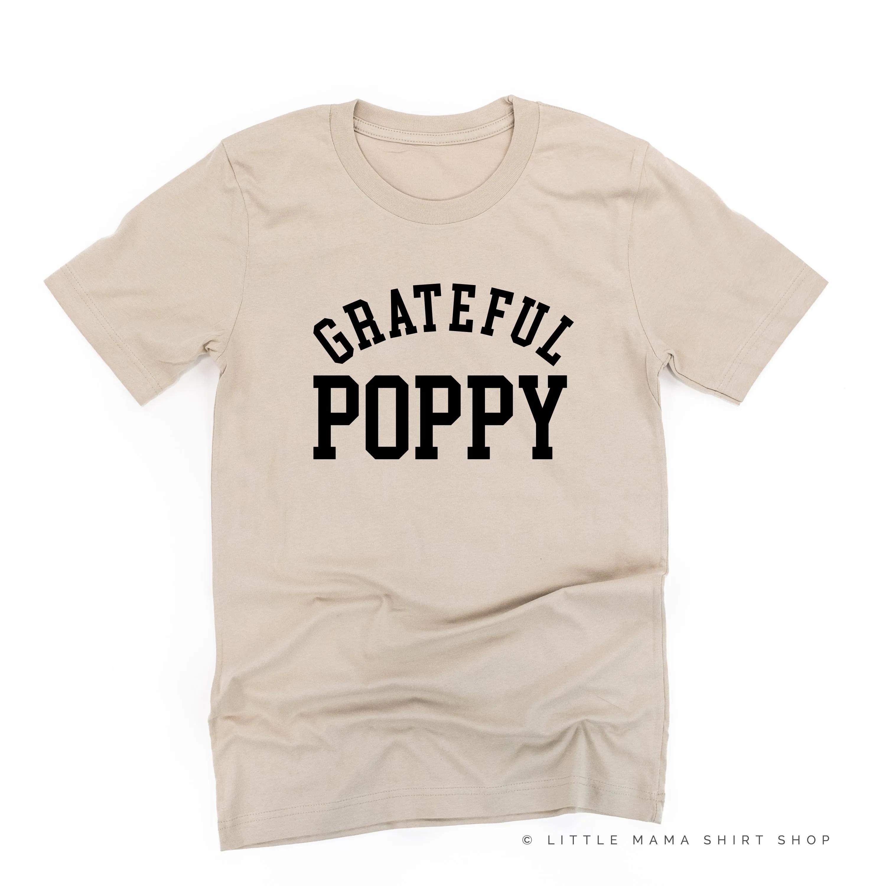 Grateful Poppy - (Varsity) - Unisex Tee