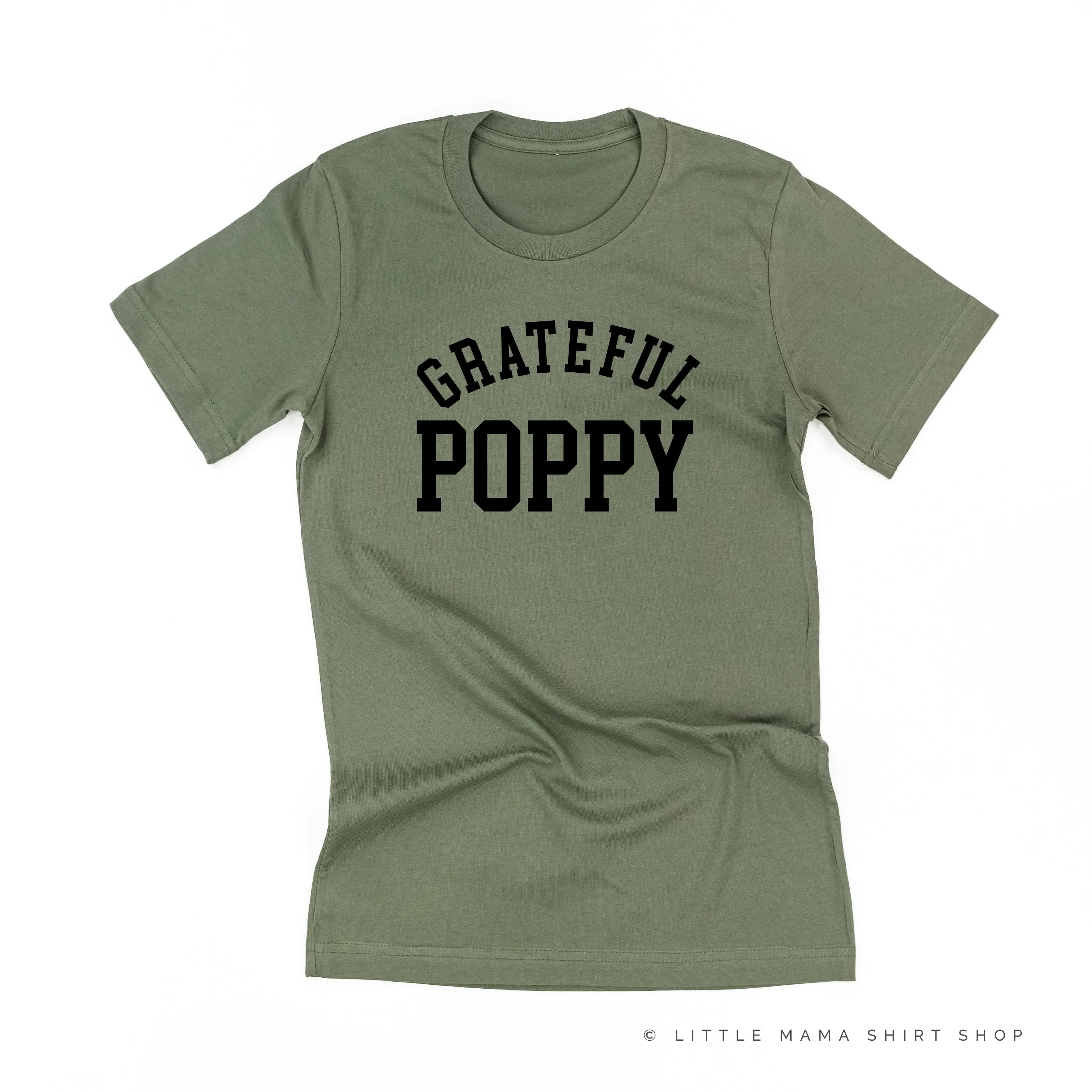 Grateful Poppy - (Varsity) - Unisex Tee