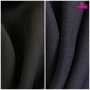 Hi double twist coarse moss crepe georgette dress Fabric M1471