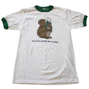 Honors College Squirrel Ringer T-shirt