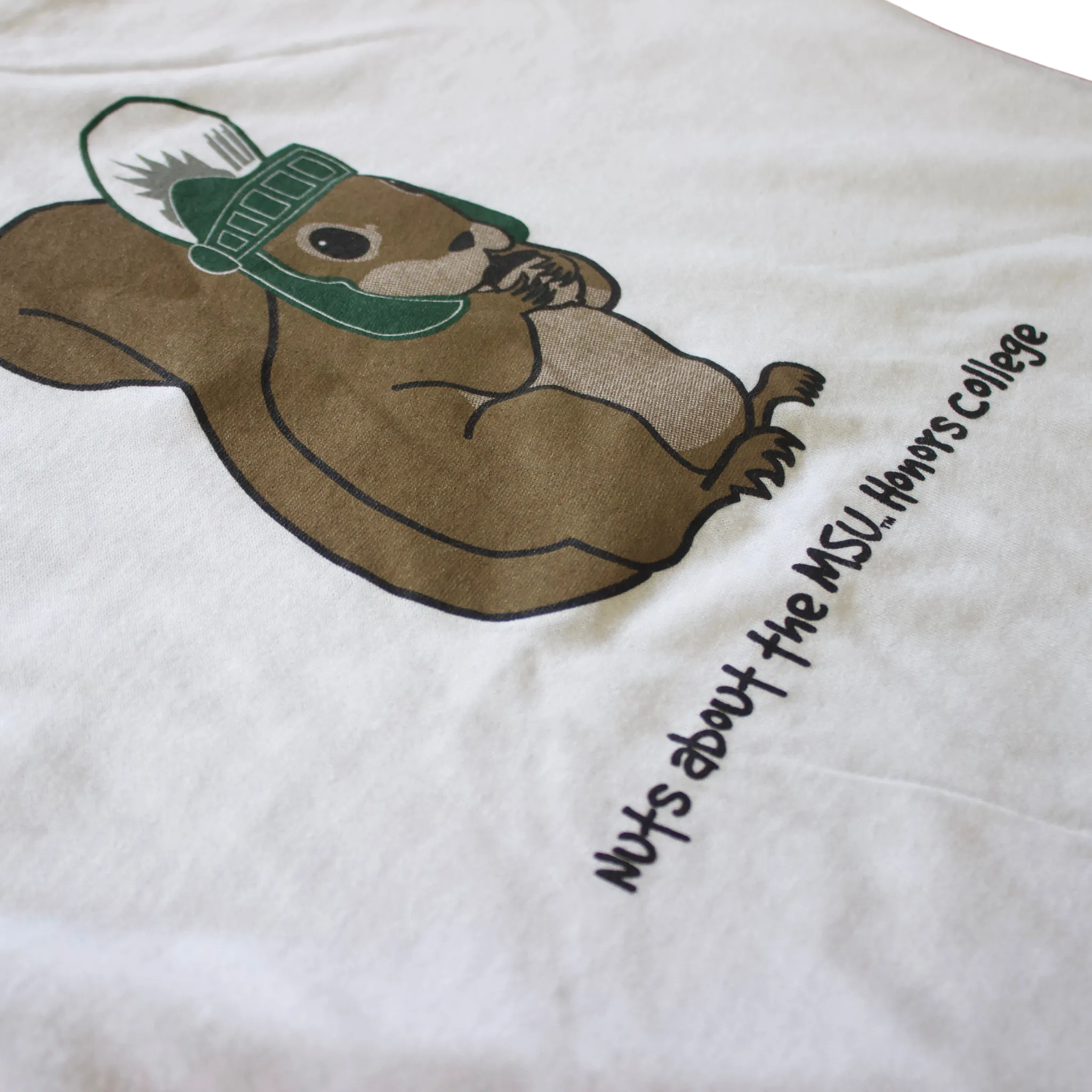 Honors College Squirrel Ringer T-shirt