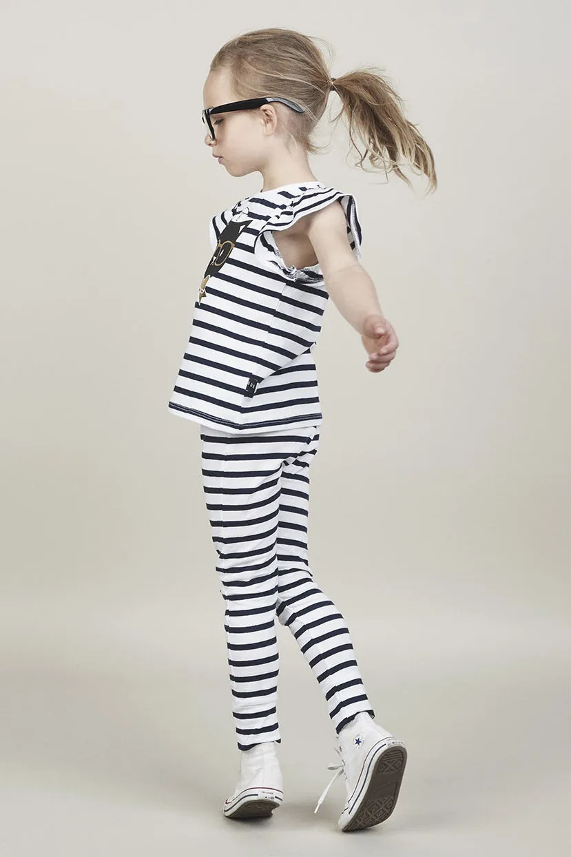 Huxbaby Sailor Cat Frill Top