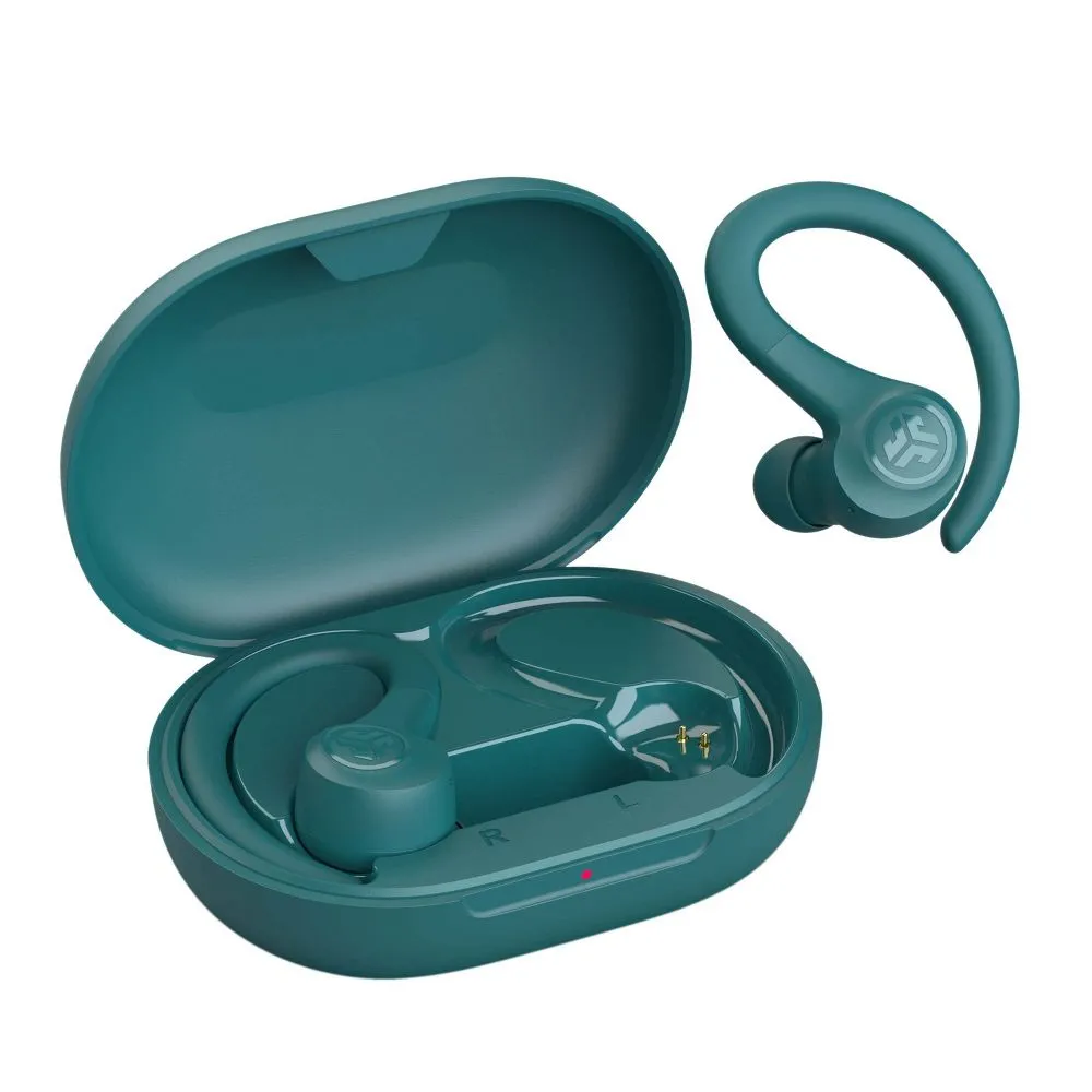 JLab Go Air Sport True Wireless Bluetooth Headphones - Teal Blue