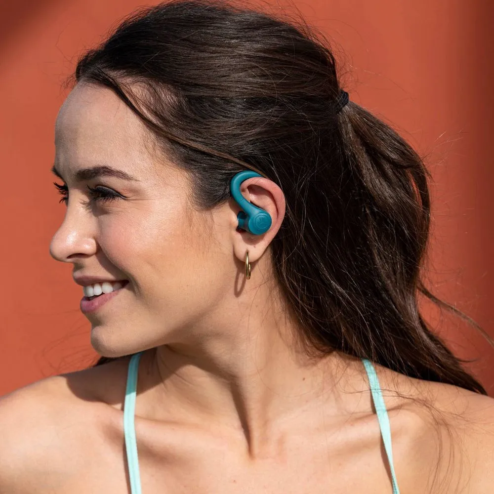 JLab Go Air Sport True Wireless Bluetooth Headphones - Teal Blue