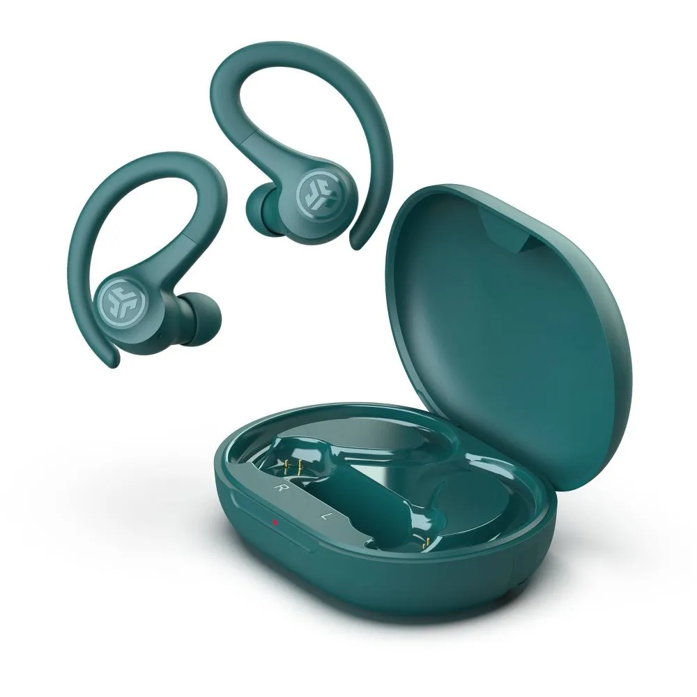 JLab Go Air Sport True Wireless Bluetooth Headphones - Teal Blue