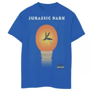 Jurassic Park Amber Mosquito T-Shirt for Boys 8-20 Years Old