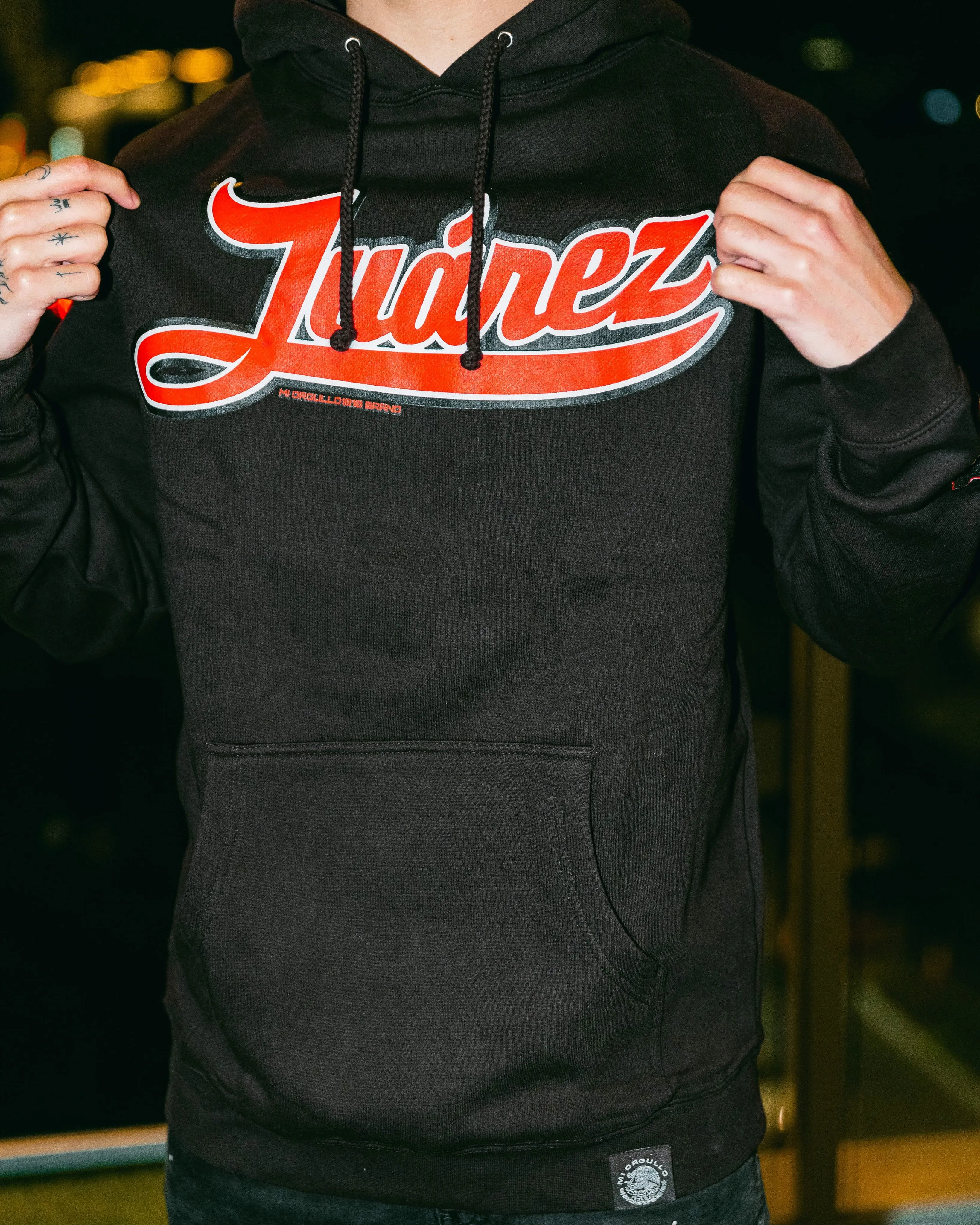 JUÁREZ BLACK HOODIE