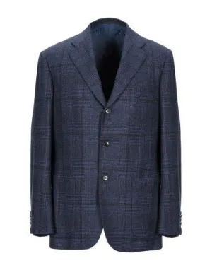 Kiton Man Blazer Dark blue 42 suit