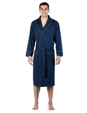 Men's Premium Knit Jersey Robe