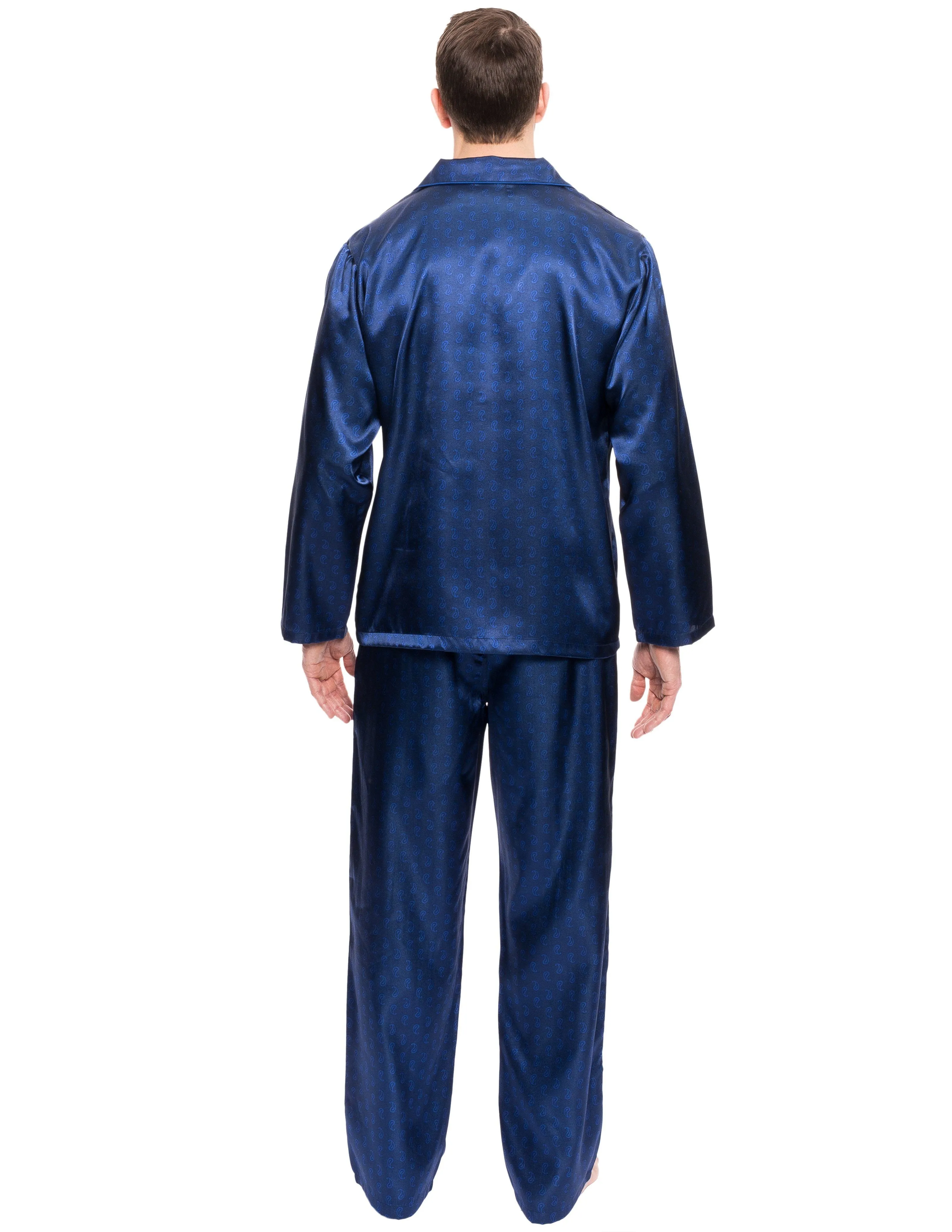 Mens Satin Sleepwear/Pajama Set