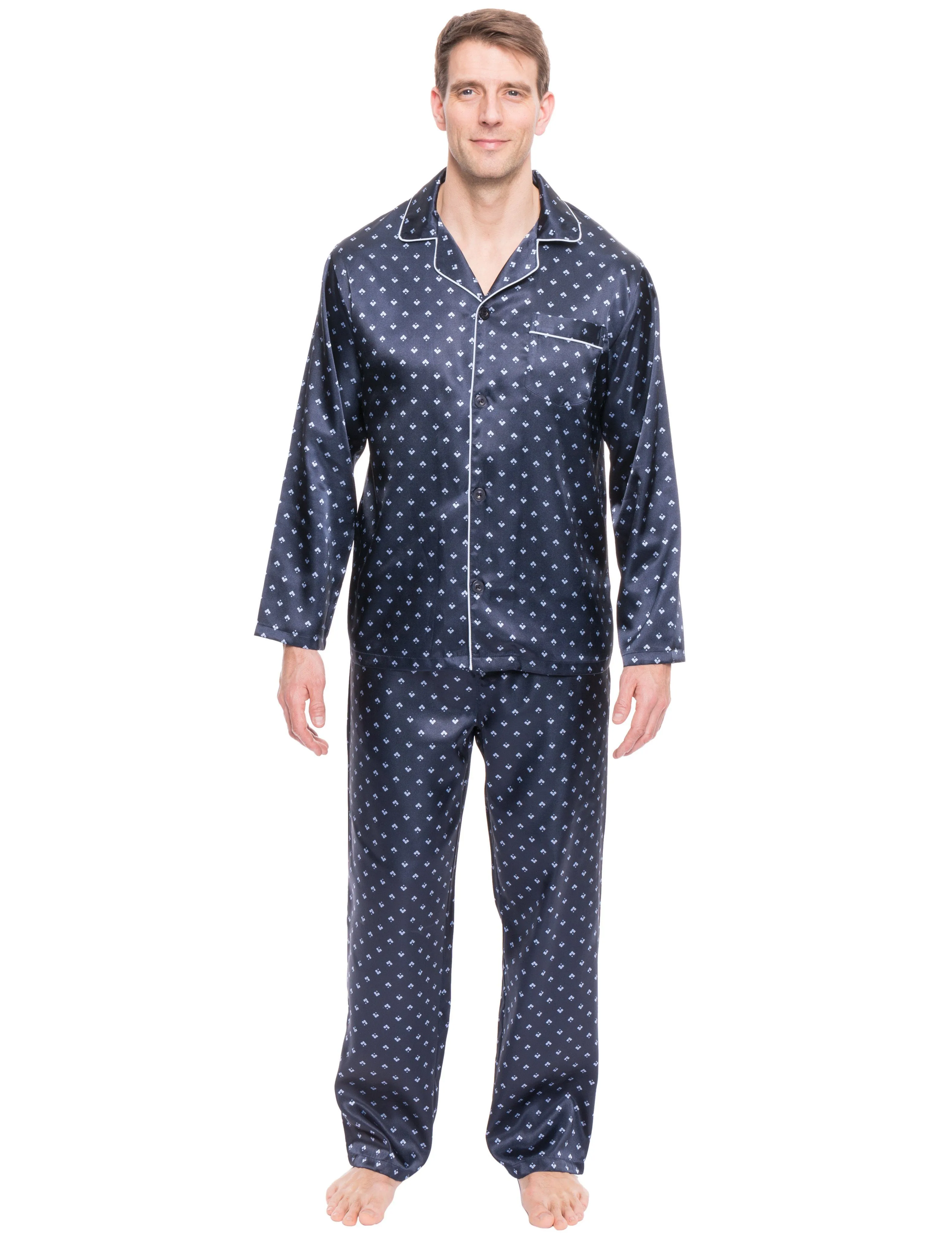 Mens Satin Sleepwear/Pajama Set