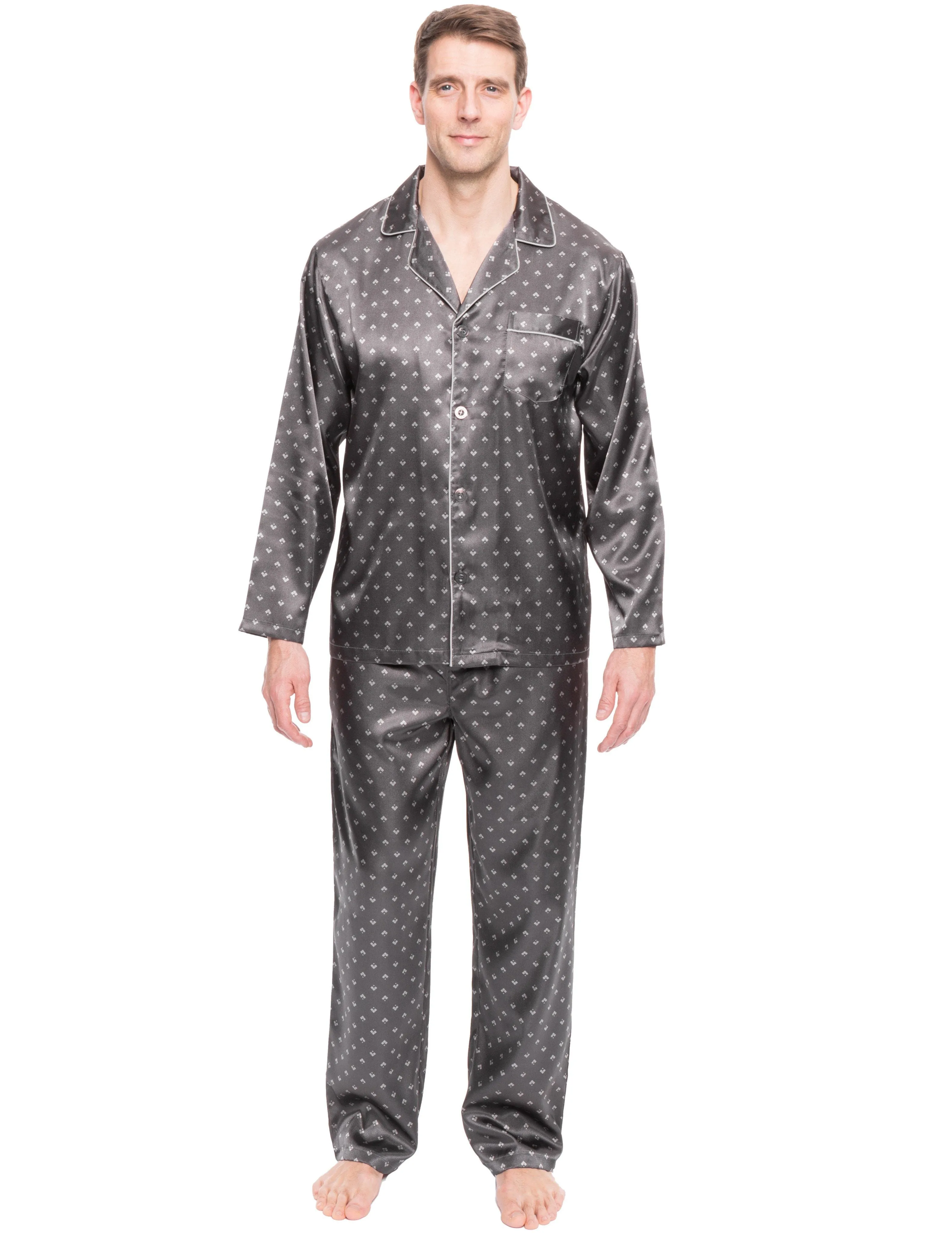 Mens Satin Sleepwear/Pajama Set