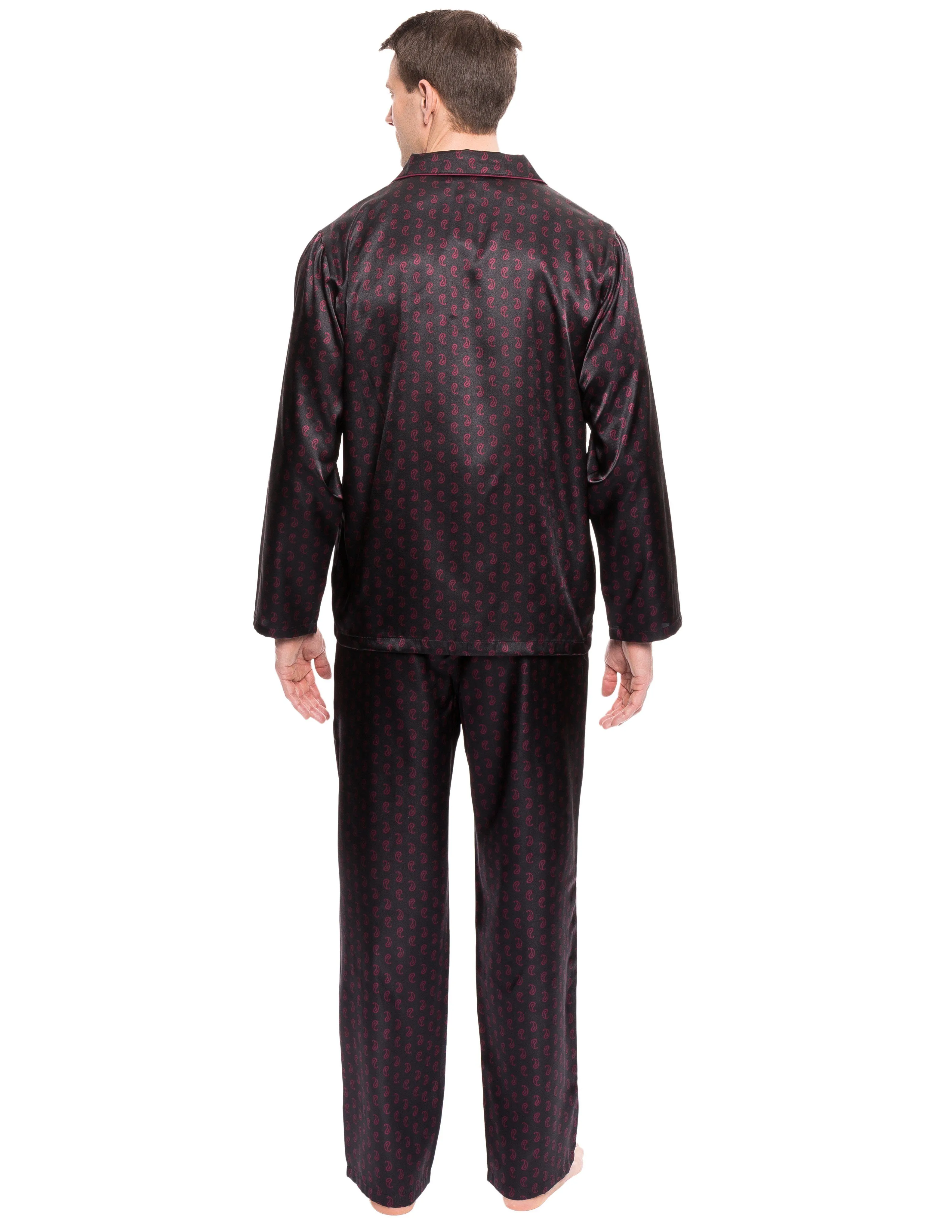 Mens Satin Sleepwear/Pajama Set