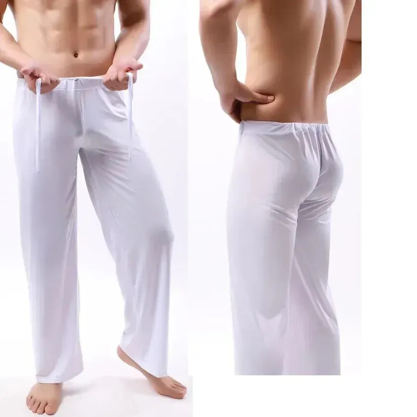 Men's Silk Sheer Trousers