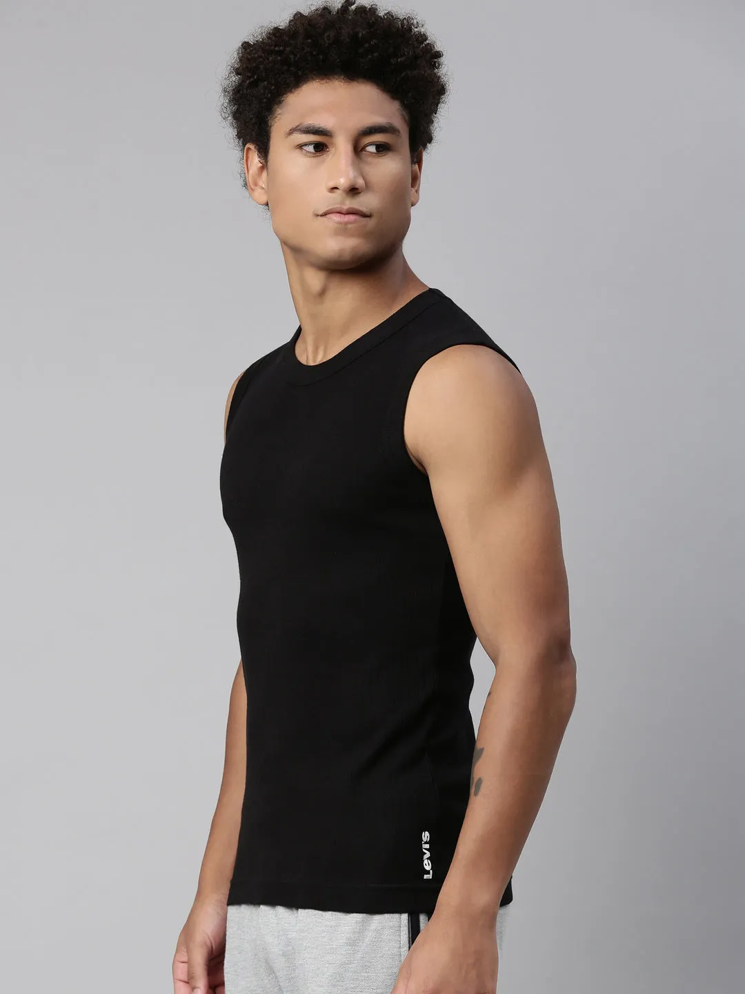 Men's Solid Vest