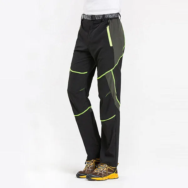 Mens Summer Thin Outdoor Quick-drying Ultraviolet-proof Sportpants Elastic Breathable Trouser