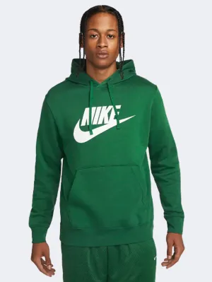 Nike Sportswear Club Fleece Men Lifestyle Hoody Green/White