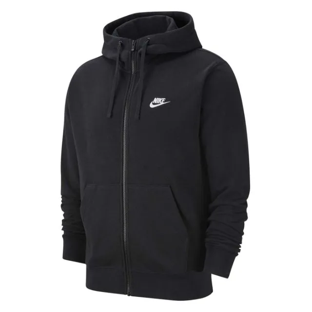 Nike Sportswear Club Men Lifestyle Hoody Black/White