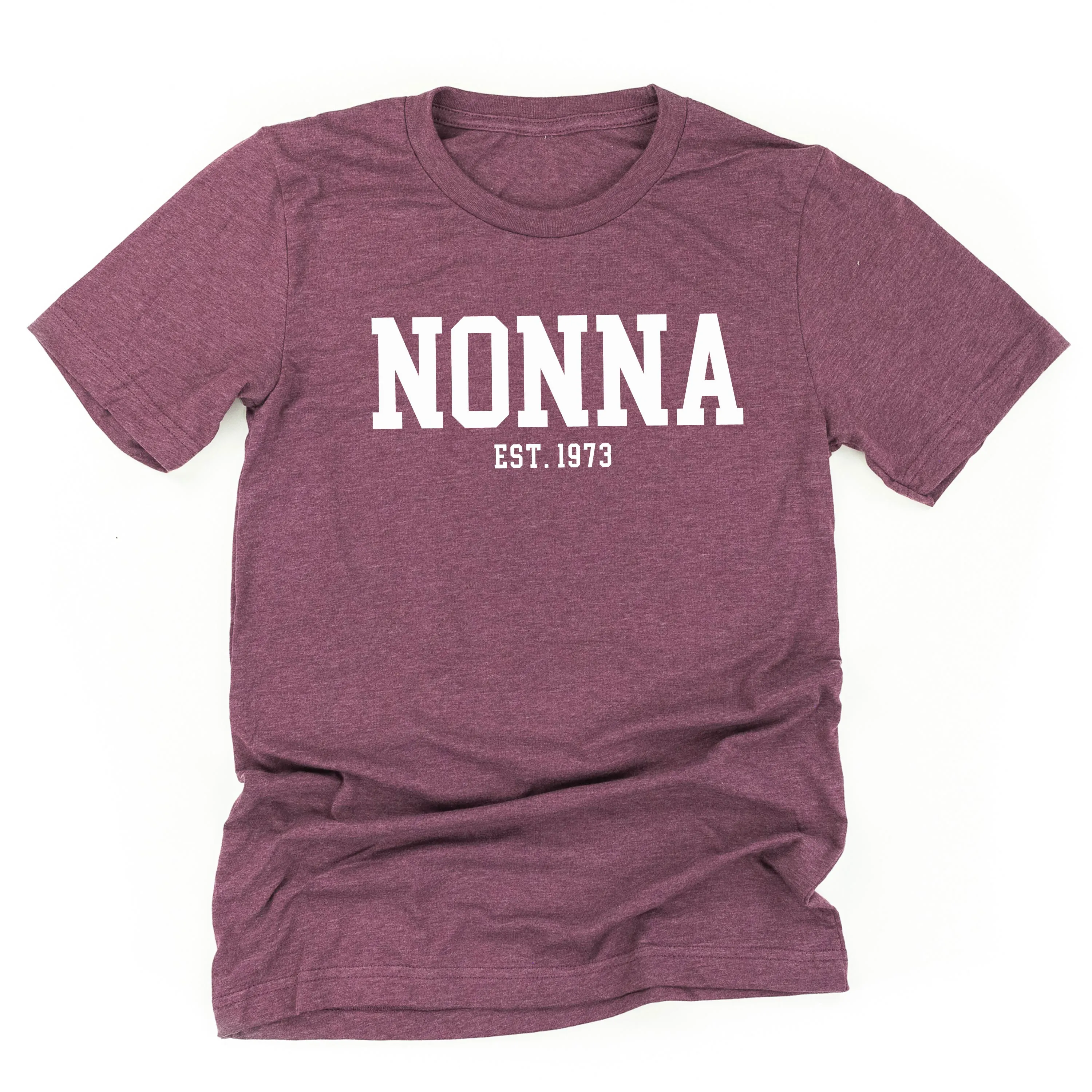 Nonna - EST. (Select Your Year) ﻿- Unisex Tee