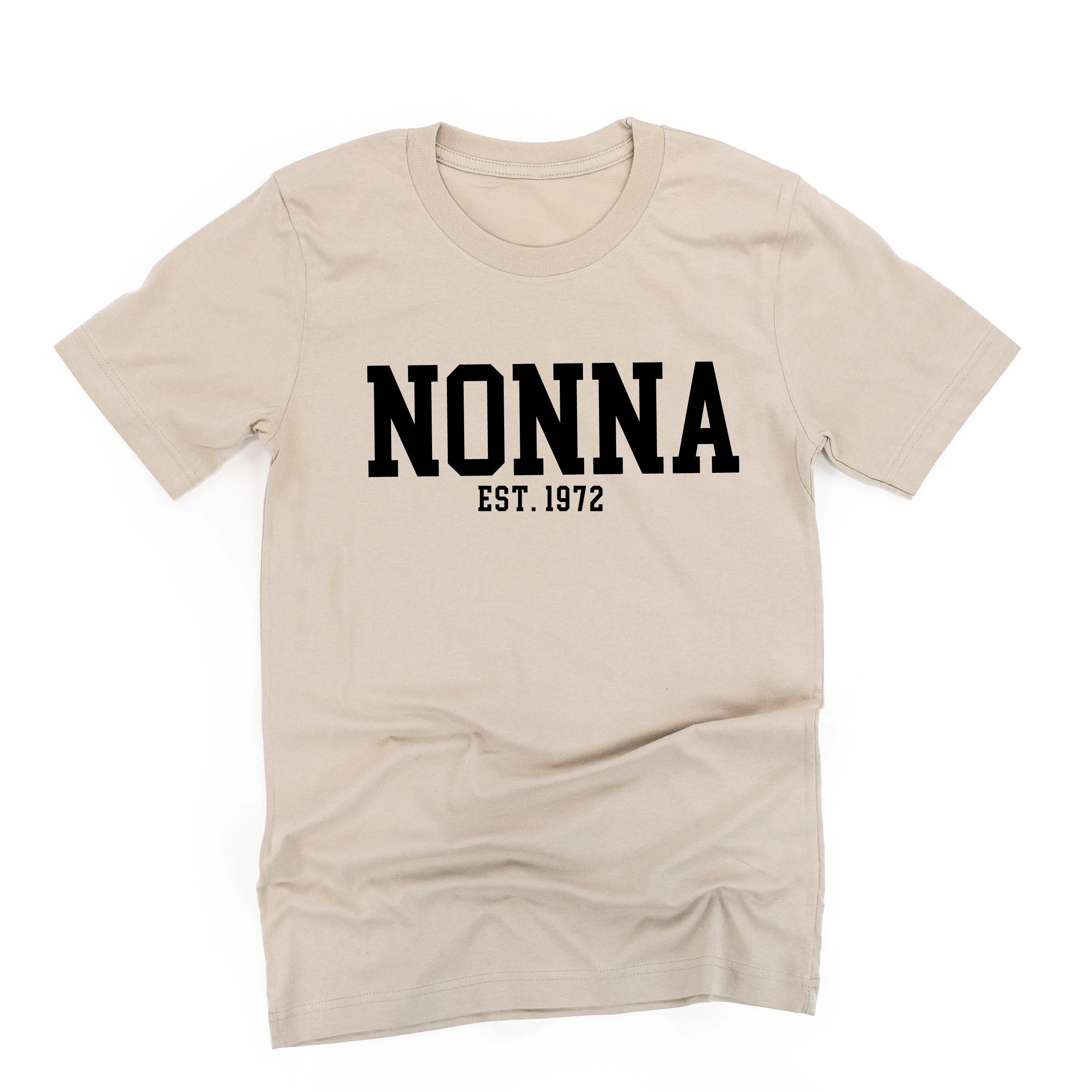 Nonna - EST. (Select Your Year) ﻿- Unisex Tee