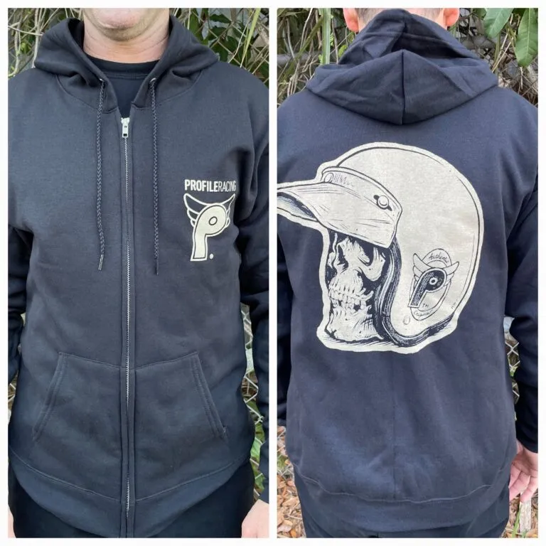 Profile Racing From the Dungeon Zip Hoodies.