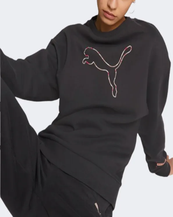 Puma Better Crew Neck Women Lifestyle Sweatshirt Black 67003575