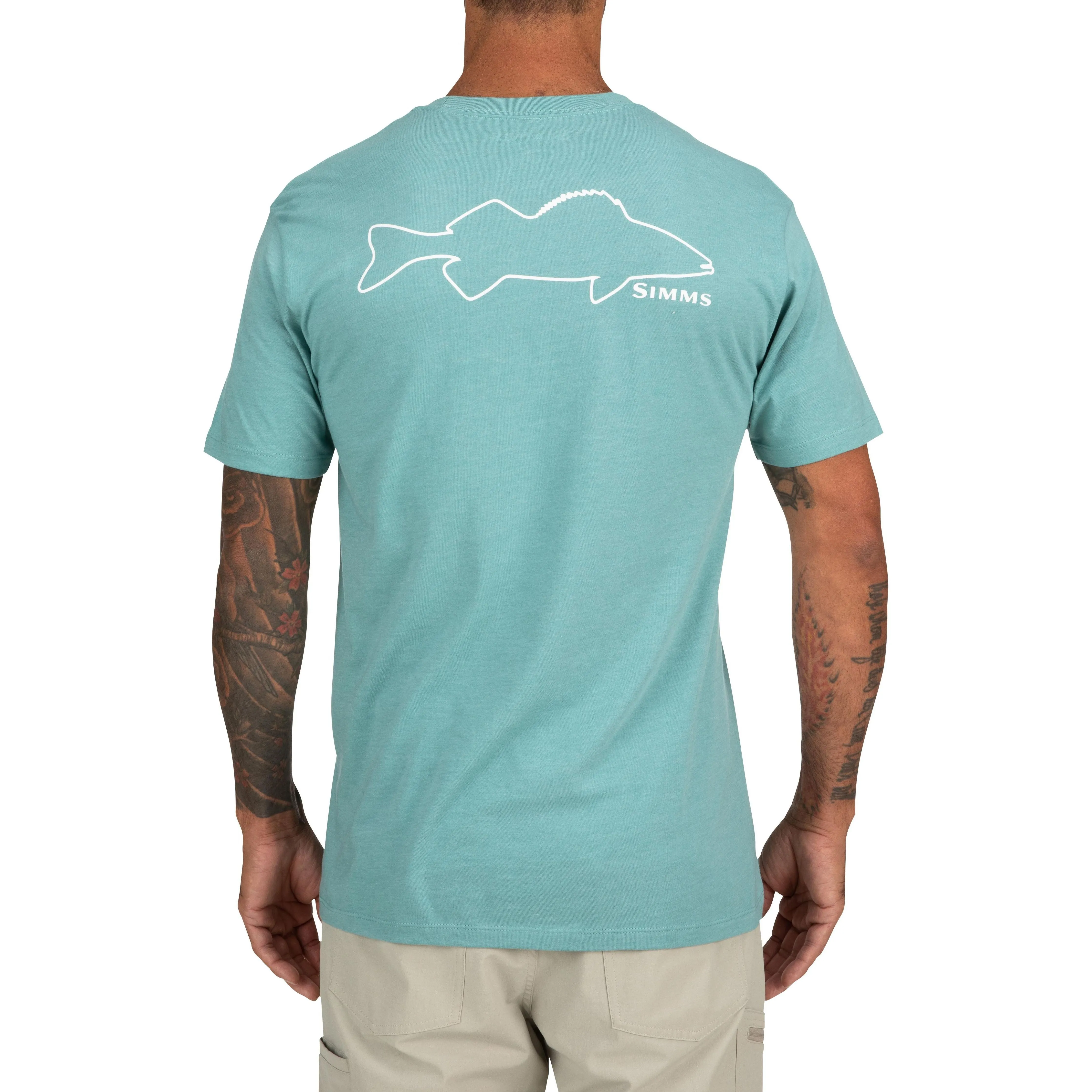 Simms Walleye Outline T-Shirt