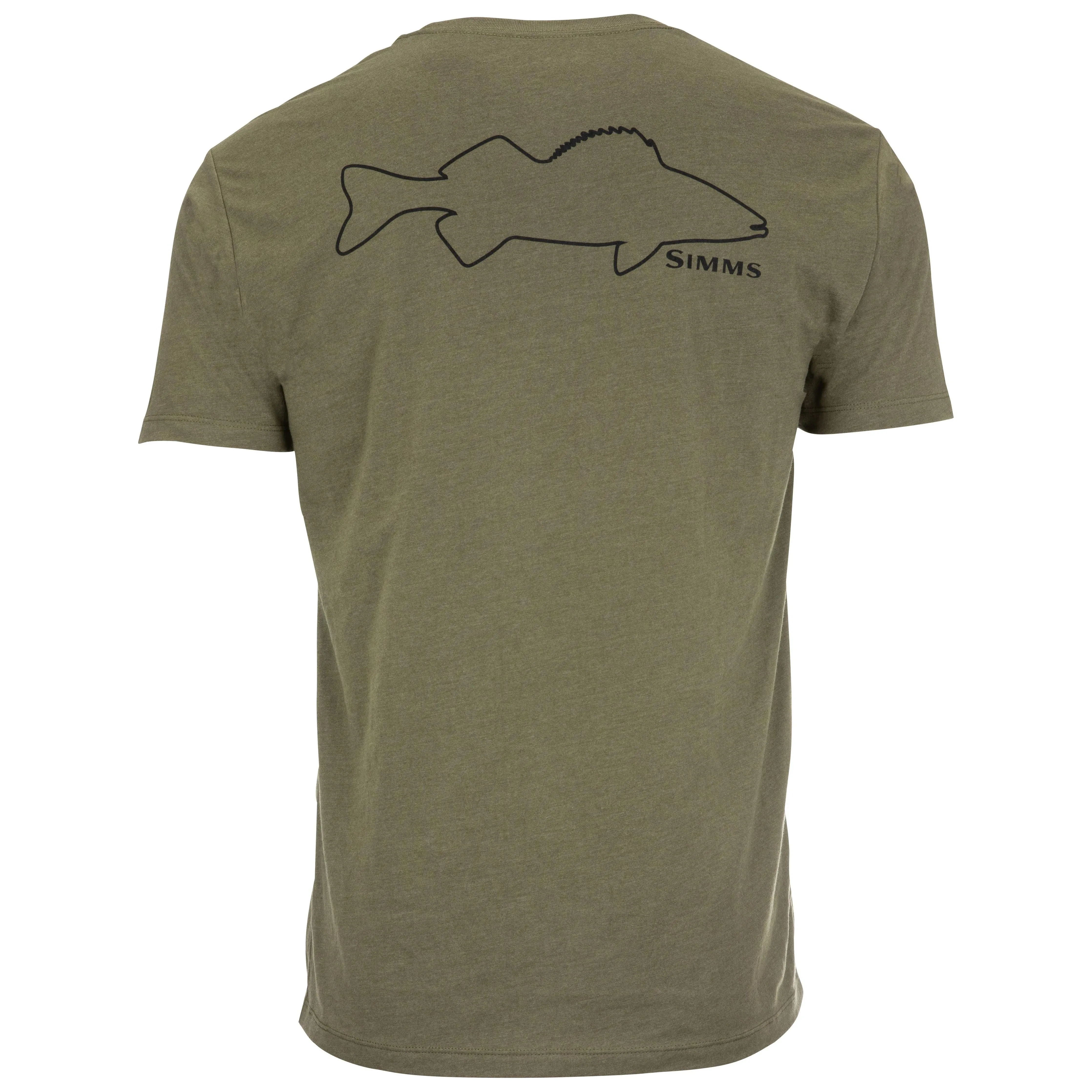 Simms Walleye Outline T-Shirt