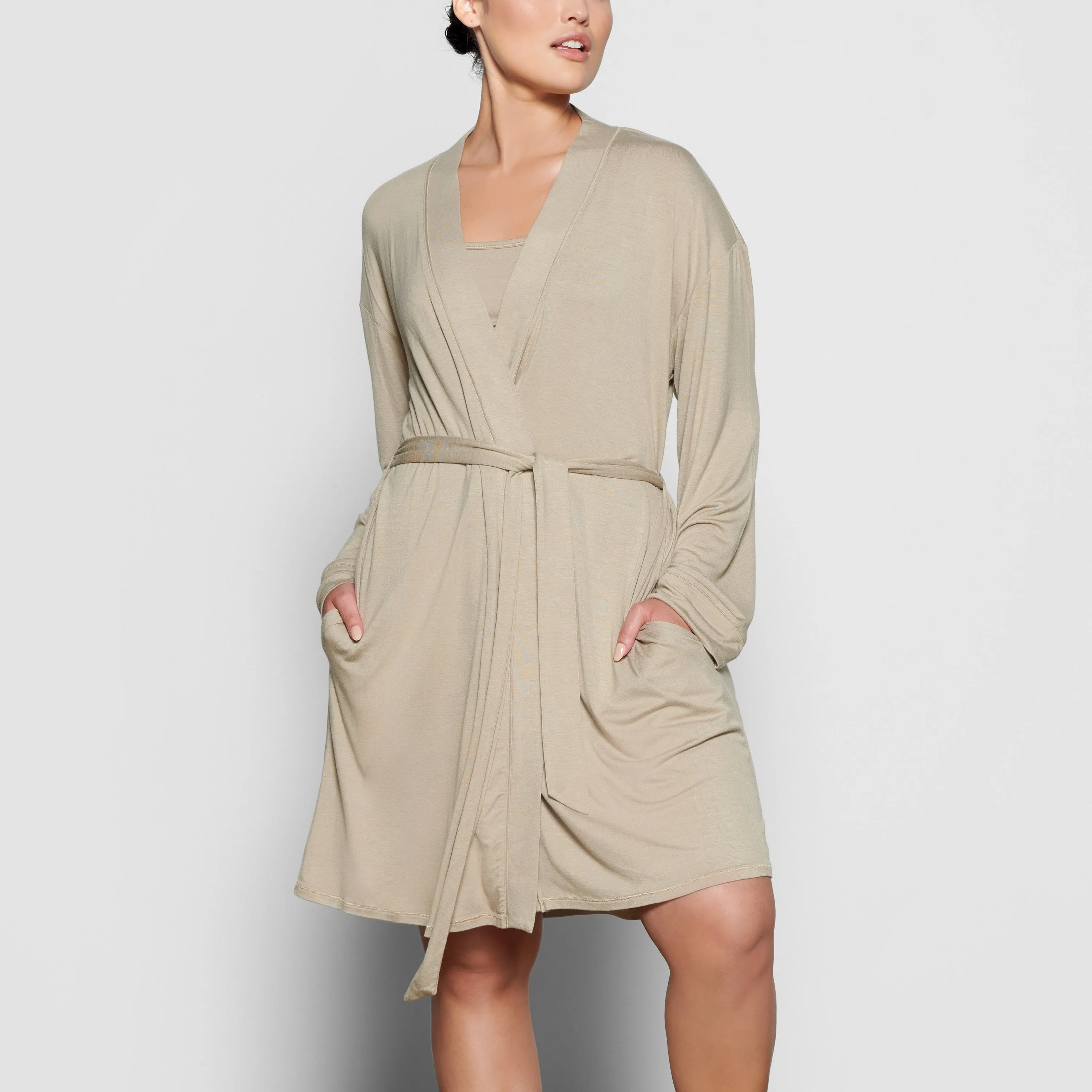 SLEEP ROBE | TAUPE